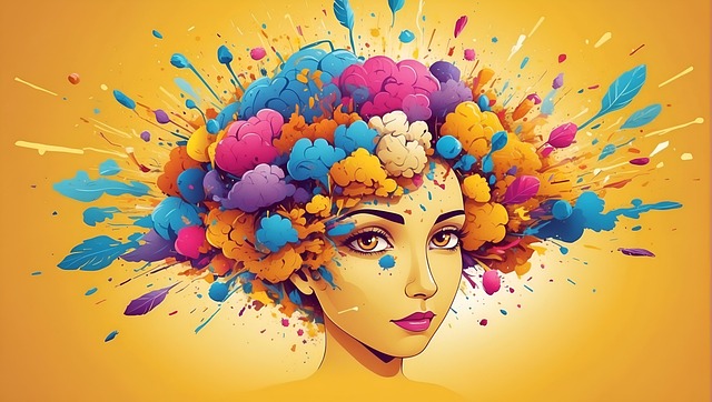 Free ai generated brain explosion illustration