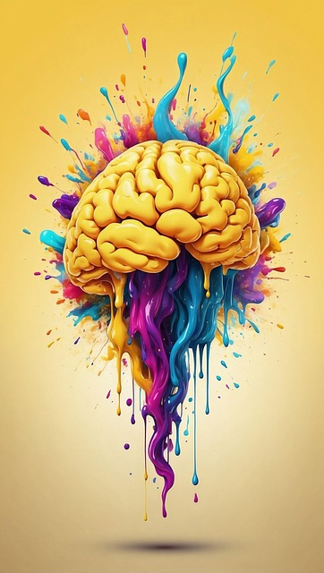 Free ai generated brain explosion illustration