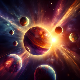 Plads, Gratis Baggrund, Univers