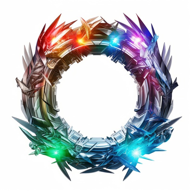 Free ai generated wreath advent illustration