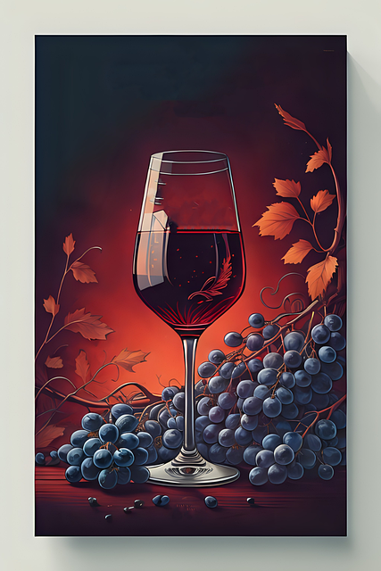 Free Ai Generated Wine illustration and picture