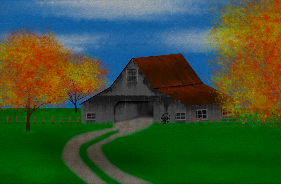 Download Background, Farm, Landscape. Royalty-Free Stock Illustration ...