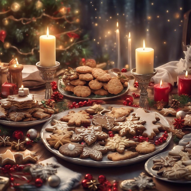 Free ai generated cookies christmas cookies illustration