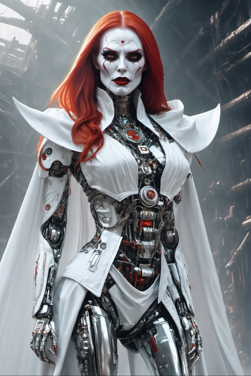 Download Ai Generated, Vampire, Cyborg. Royalty-Free Stock Illustration ...