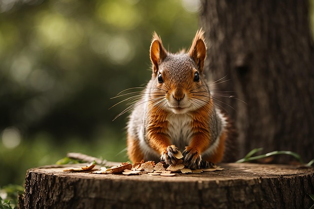 Free Ai Generated Squirrel illustration and picture