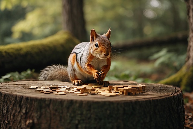 Free Ai Generated Squirrel illustration and picture