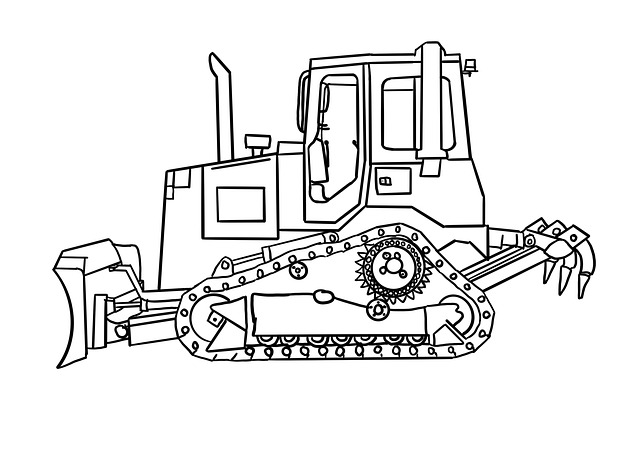 Bulldozer, Køretøj, Maskine, Lastbil