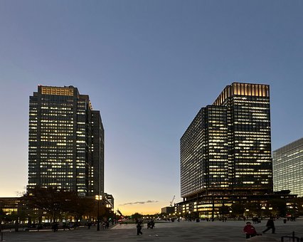 Free Tokyo Station High Rise Building photo and picture