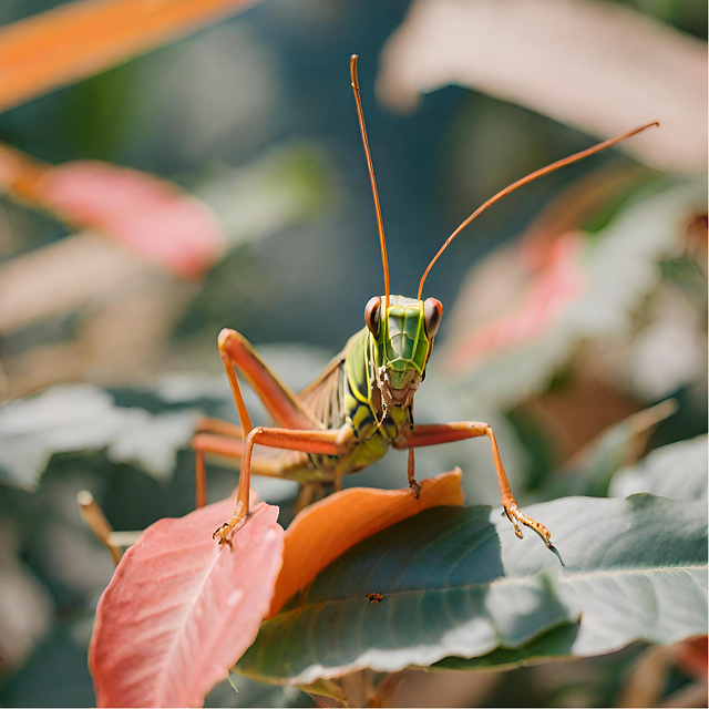 Free Ai Generated Grasshopper photo and picture