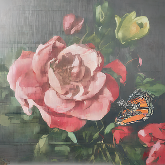 Free Ai Generated Rose illustration and picture