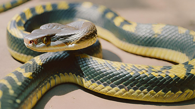 Free ai generated serpent snake illustration