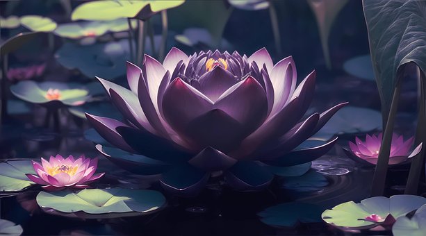 Ai Generované, Lotus, Květiny