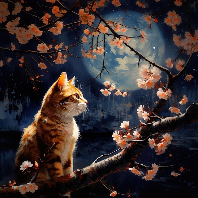 Free Ai Generated Cat illustration and picture