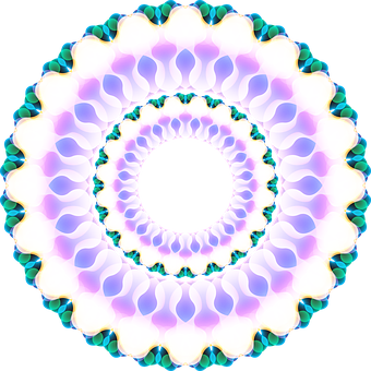 Mandala, Decoratief, Bloemen, Spiraal
