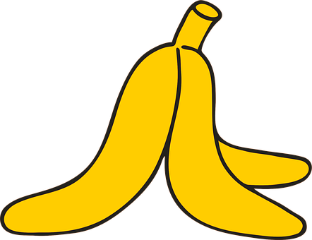 Bananenschale, Banane, Abfall, Müll