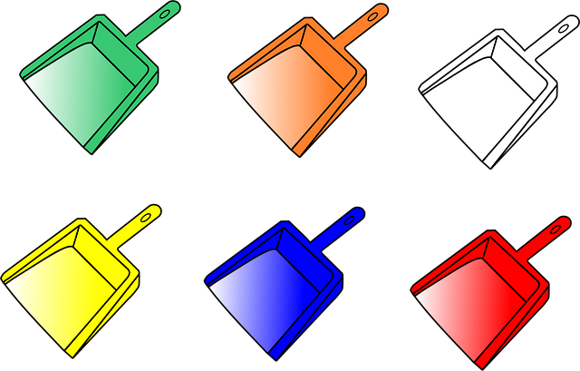 Free ai generated shovel dustpan illustration