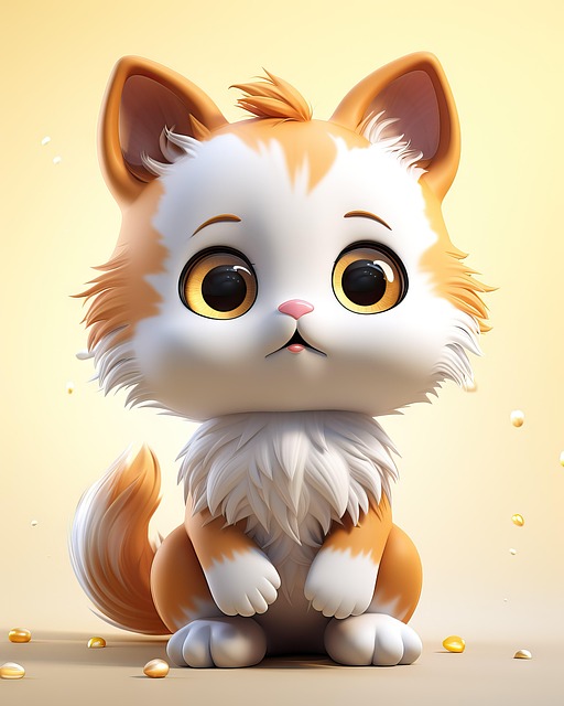 Free Ai Generated Cat illustration and picture