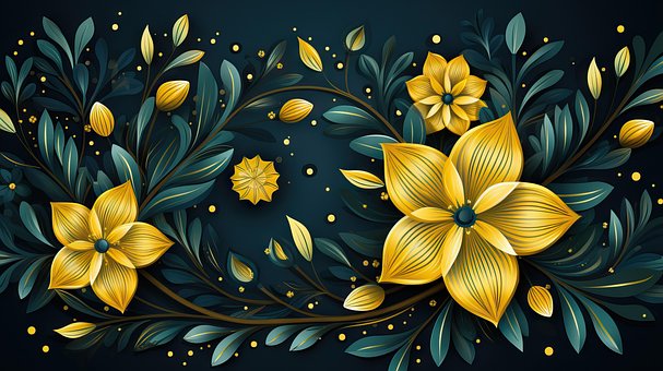 Free Ai Generated Flowers illustration and picture