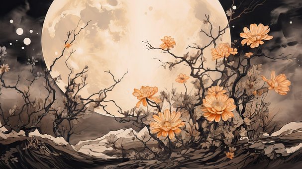 Free Ai Generated Flowers illustration and picture