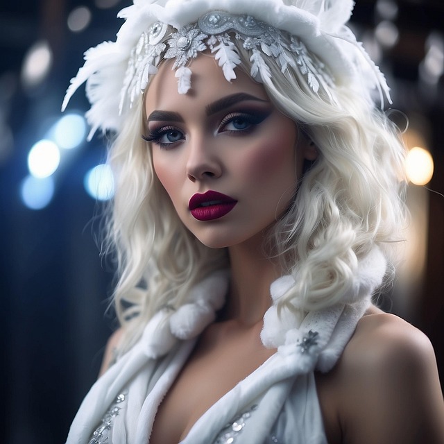 Ai Gerado, Mulher, Rainha, Neve