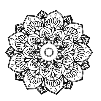 Free Mandala Floral illustration and picture