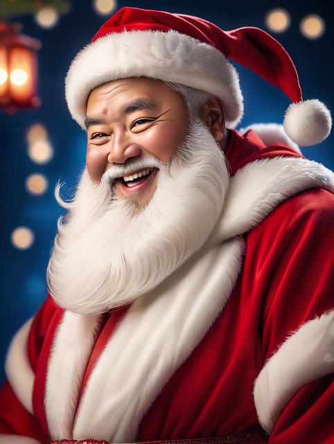 Free ai generated santa claus santa illustration