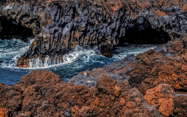 Vulkan, Natur, Meer, Ozean, Landschaft