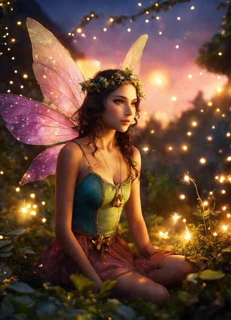 Free ai generated fantasy nature illustration