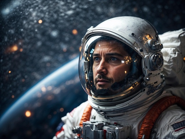 Free ai generated astronaut space illustration