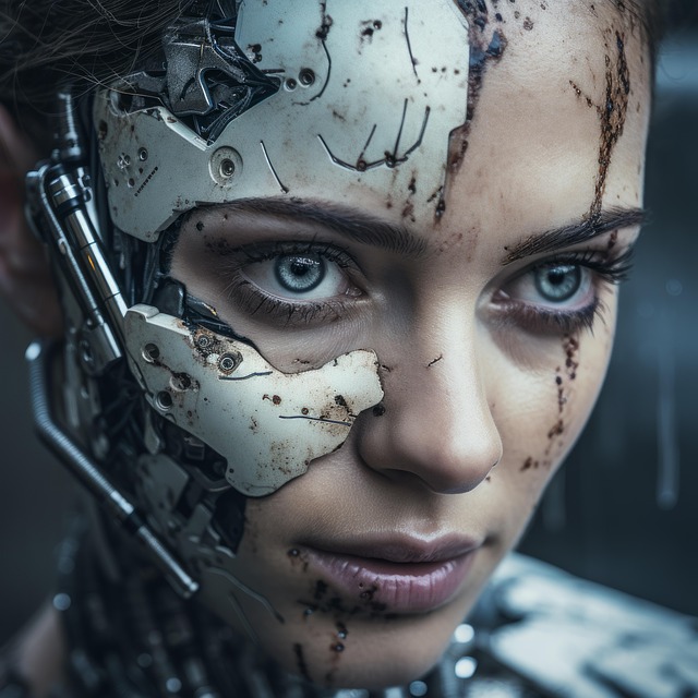 Ai Generert, Kvinne, Robot, Android