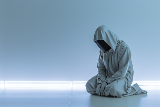 Free ai generated man sitting illustration