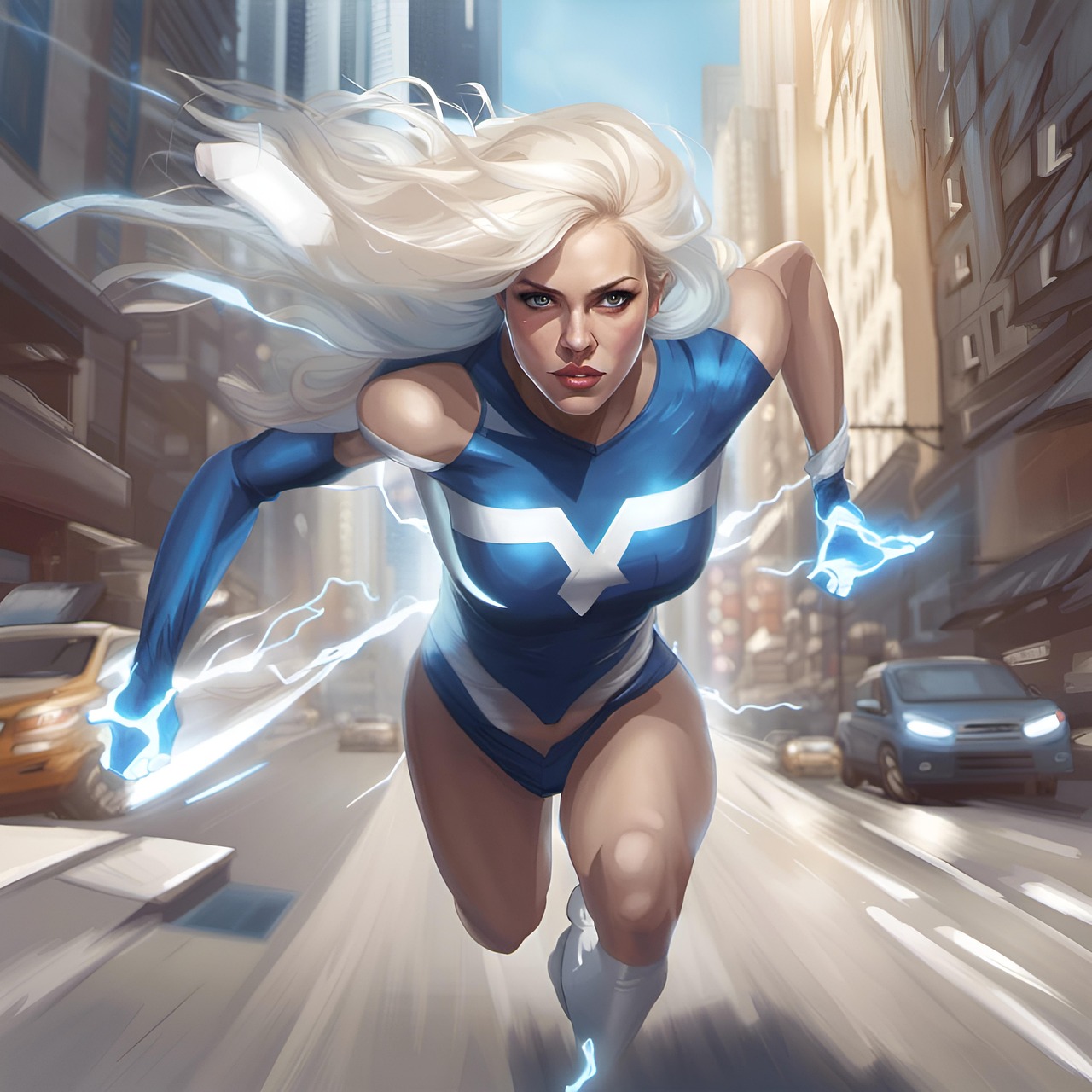 Download Ai Generated Woman Superhero Royalty-Free Stock Illustration ...