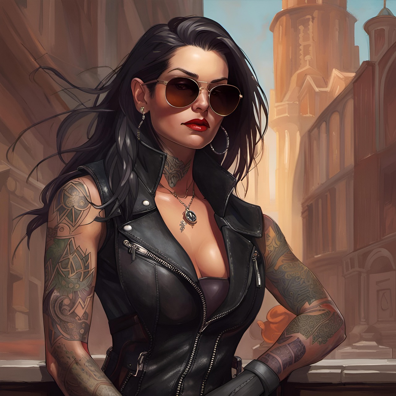 Download free HD stock image of Ai Generated Woman Free ai generated woman model illustration
