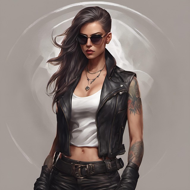 Free ai generated woman model illustration