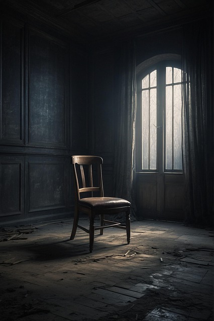 Free ai generated chair room illustration