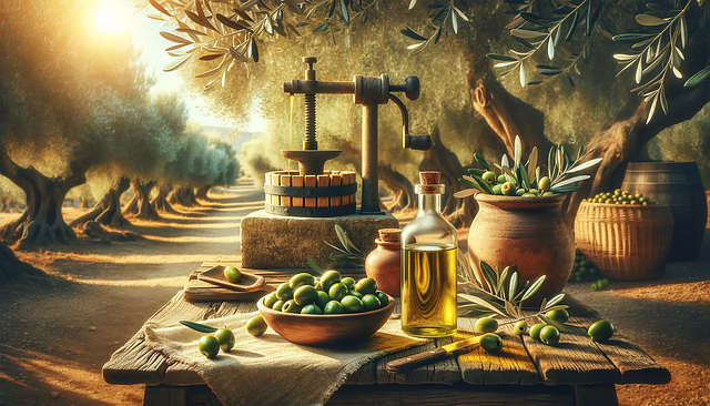 Download free HD stock image of Ai Generated Olive Oil Free ai generated olive oil oil illustration