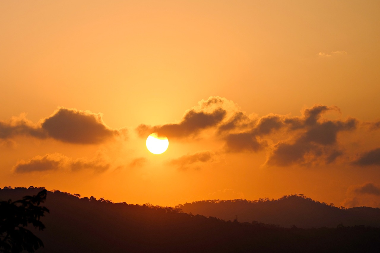 Sunset - free online jigsaw puzzle photo