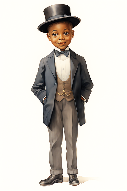 Free ai generated boy child illustration