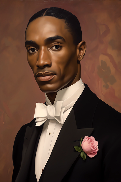 Free ai generated man classic illustration