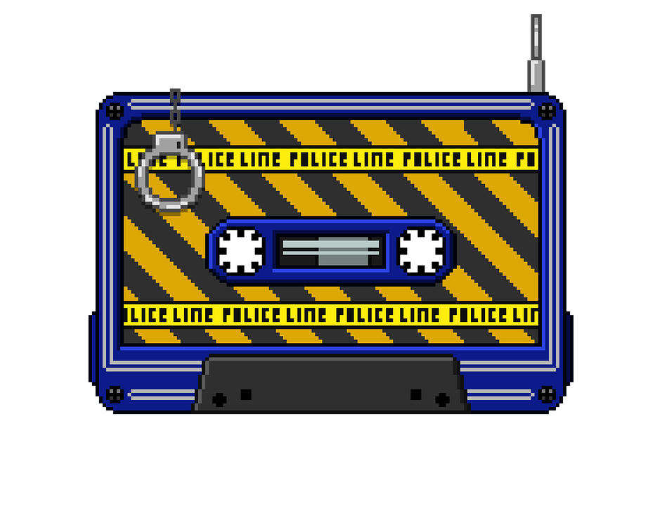 download-police-line-cassette-pixel-royalty-free-stock-illustration