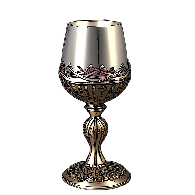 Free wine traditional goblet illustration