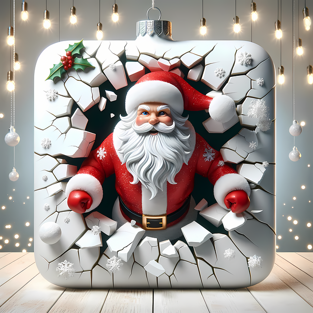 Free festive spirit traditional christmas holiday ornament illustration