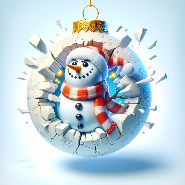 Free festive spirit traditional christmas holiday ornament illustration