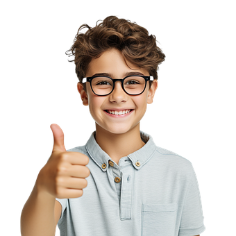 Ai Generiert, Junge, Kind, Daumen Hoch