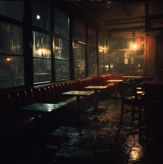 Ai产生的 咖啡屋 下雨的夜晚 - Pixabay上的免费图片 - Pixabay