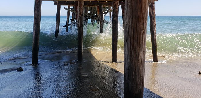Free Waves Pier photo and picture