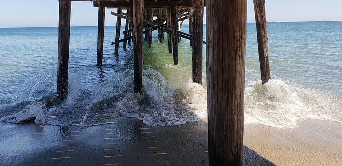Free Waves Pier photo and picture