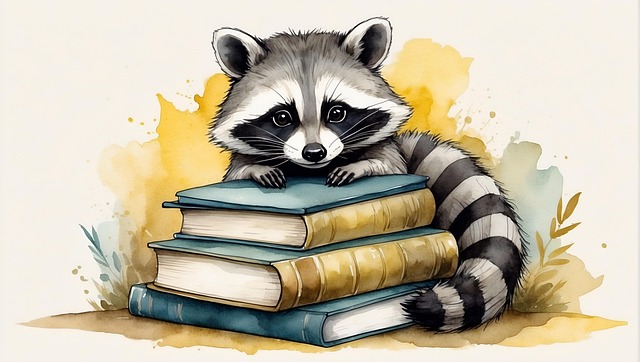 Alfabet, Raccoon, Leren, Boeken, Weten
