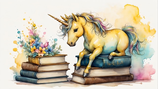 Alfabet, Eenhoorn, Leren, Boeken, Weten