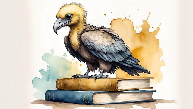 Free Alphabet Vulture illustration and picture